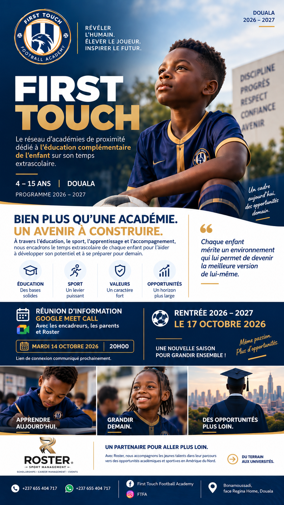 First Touch Football Academy — présentation